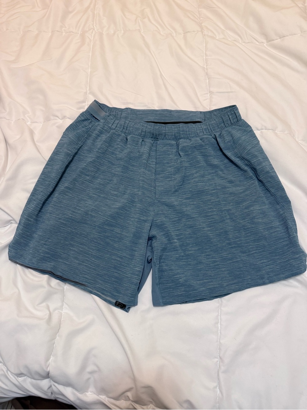 Ten Thousand Heathered Blue Training Shorts